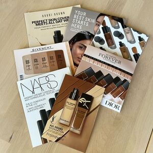 NIP Foundation Sampler - Bobbi Brown, NARS, DIOR, Givenchy, YSL